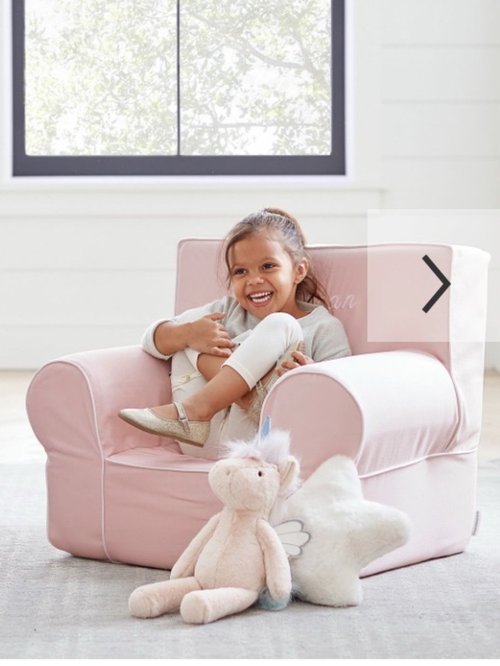 Pottery Barn Kids My First Anywhere Chair COVER only